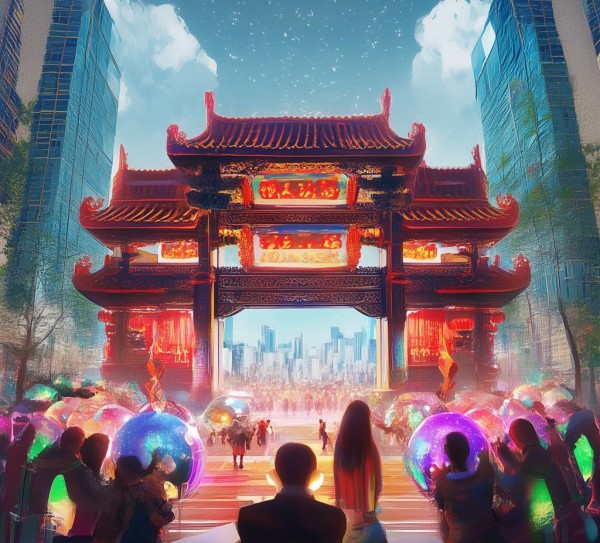 新年广告设计与规划图，迎接希望的未来